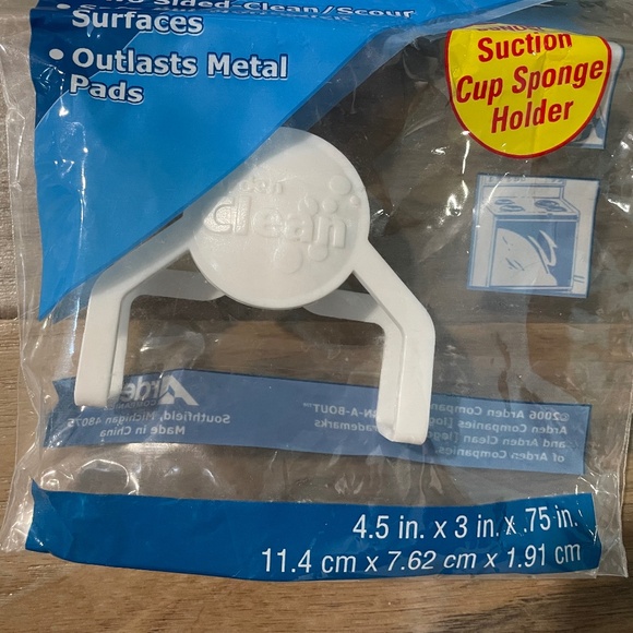 New in Packaging Suction Cup Kitchen Sponge Holder - Picture 5 of 5